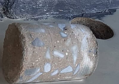 Concrete core sampling