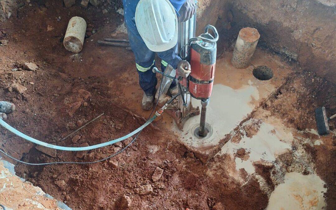 Core Drilling in Booysens for Structural Support Installation